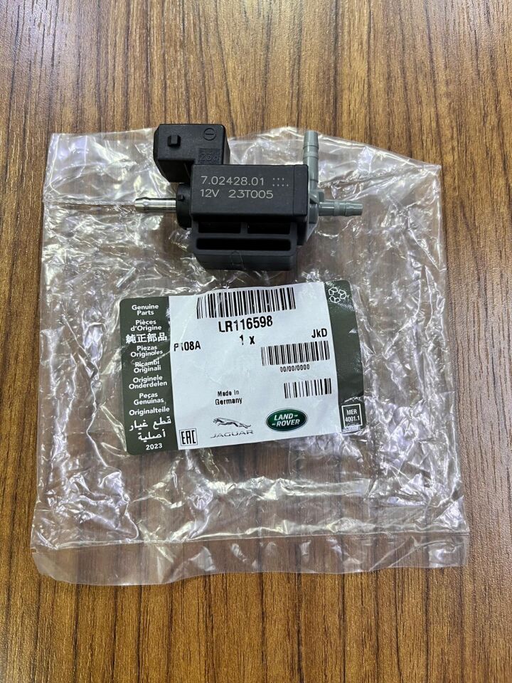 LR116598 - VAKUM VALFİ (3.0/NWD4) - Land Rover