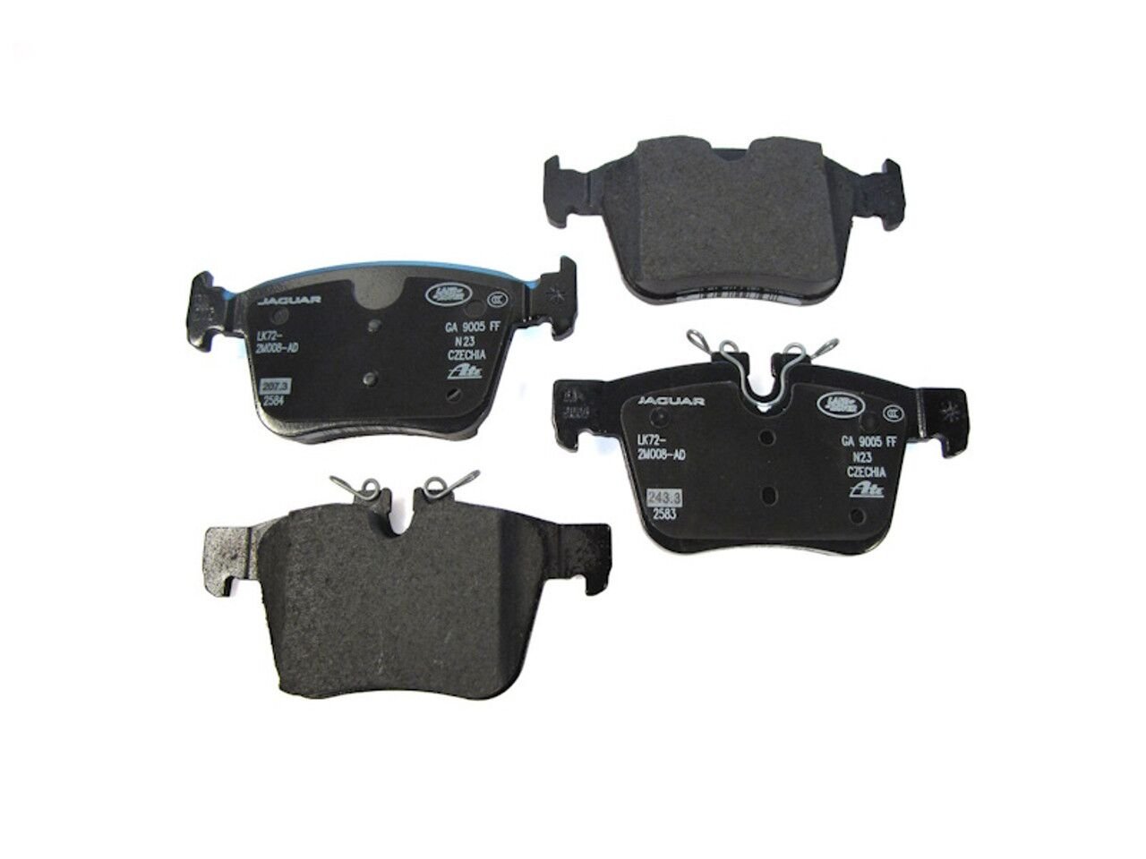 LR160460 - ARKA FREN BALATASI (NEW EVOQUE 19>) - Land Rover