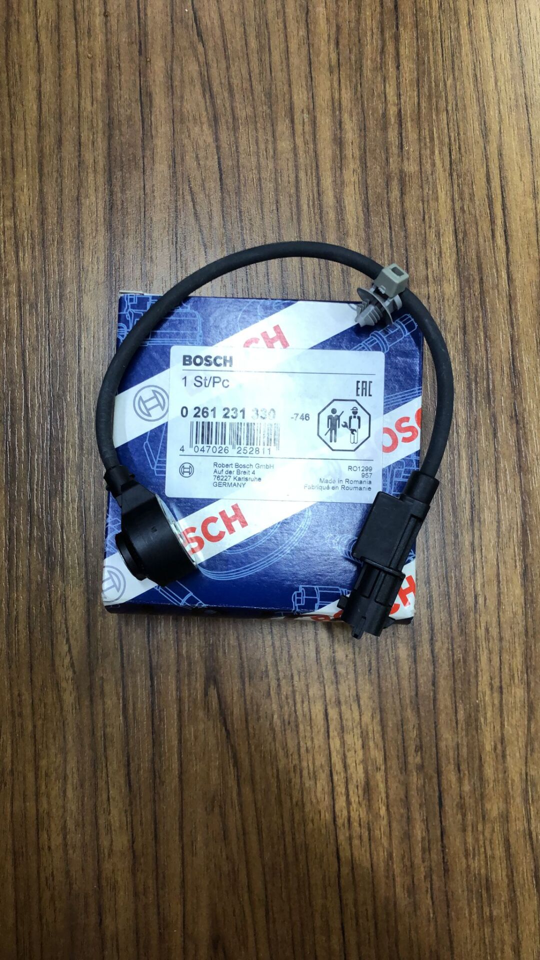 LR155117G - VURUNTU SENSÖR ARKA (EVOQUE 2.0L) - Bosch