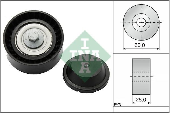 LR028879R - GERGİ KASNAĞI ALT (2.0L/EVOQUE) - İna