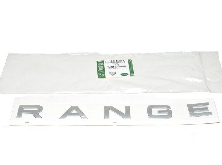 DAB500170MBJ - ÖN RANGE YAZI(2.7/3.0) - Land Rover