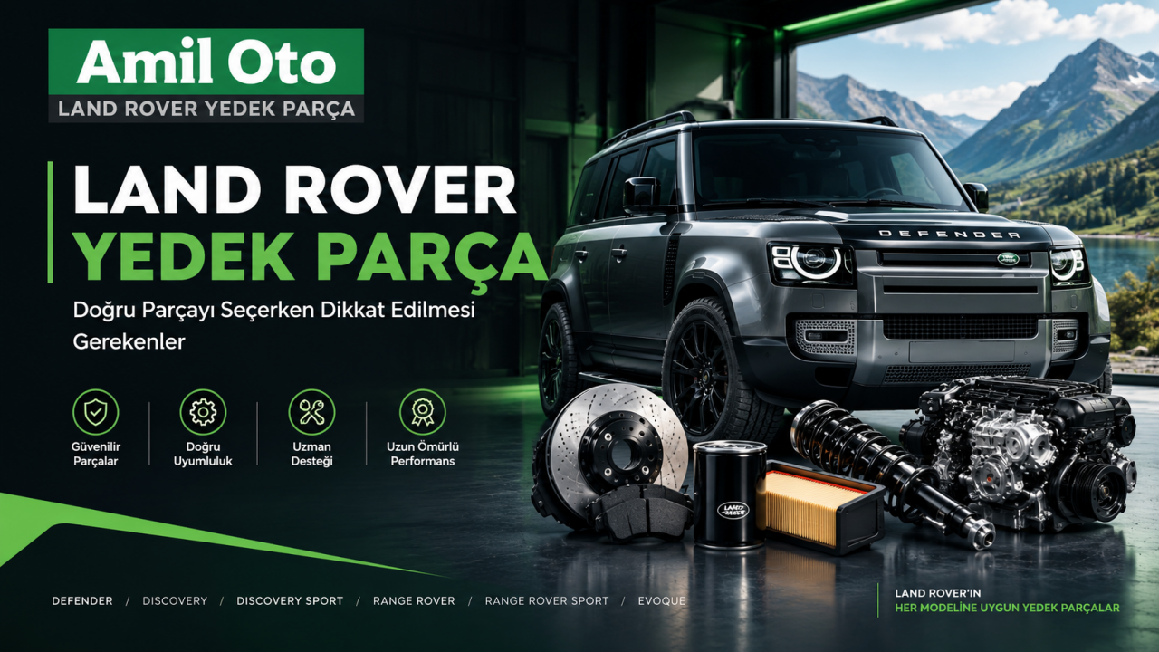 Land Rover Yedek Parça Alırken Nelere Dikkat Edilmeli?