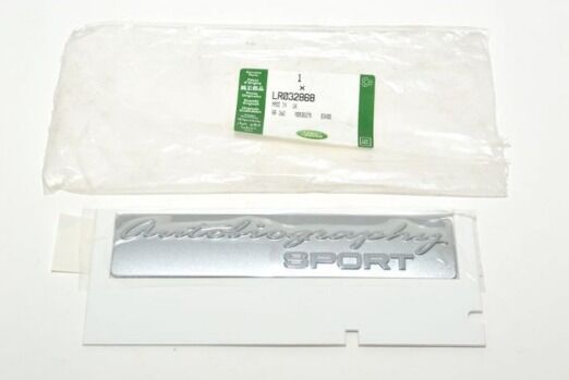 LR032868 - AUTOBİOGRAPHY SPORT YAZI (3.0) - Land Rover