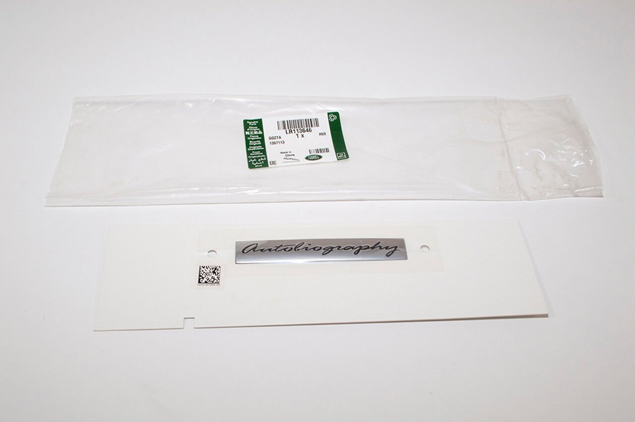 LR113646 - AUTOBİOGRAPHY YAZI (3.0 V6) - Land Rover