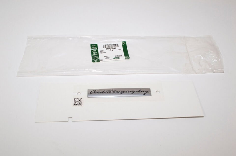 LR113646 - AUTOBİOGRAPHY YAZI (3.0 V6) - Land Rover