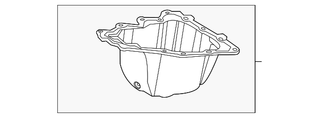 LR121376 - YAĞ KARTERİ  3.0L AJ20D6 (VOGUE/SPORT) - Land Rover