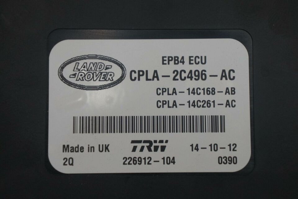 LR048452 - EL FREN MODÜLÜ GA (3.0L V6) - Land Rover