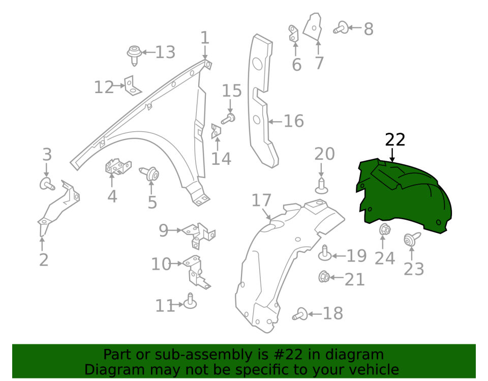 LR137485 - ÖN DAVLUMBAZ ARKA SOL(EVOGUE/ - Land Rover