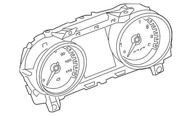 LR105604 - GÖSTERGE PANELİ (2.0L/VELAR) - Land Rover