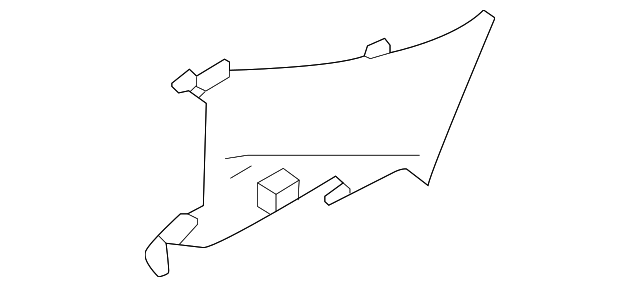 LR132667 - ÖN TAMPON BRAKET SOL (NEW DEFENDER) - Land Rover