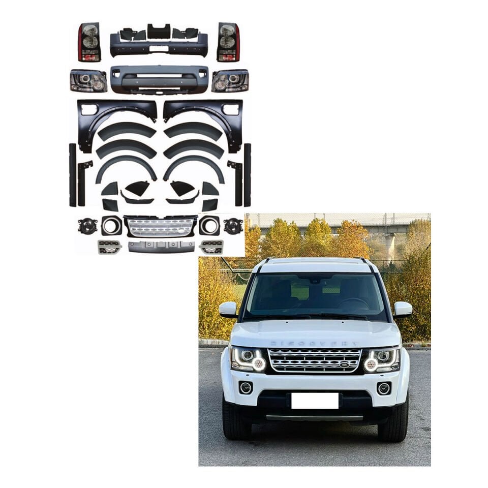 AML-LRDİSC4SET - KOMPLE BODY KİT SETİ DİSCOVERY 4 GÖRÜNÜM (DİSCOVERY S4) - İNG-İTHAL