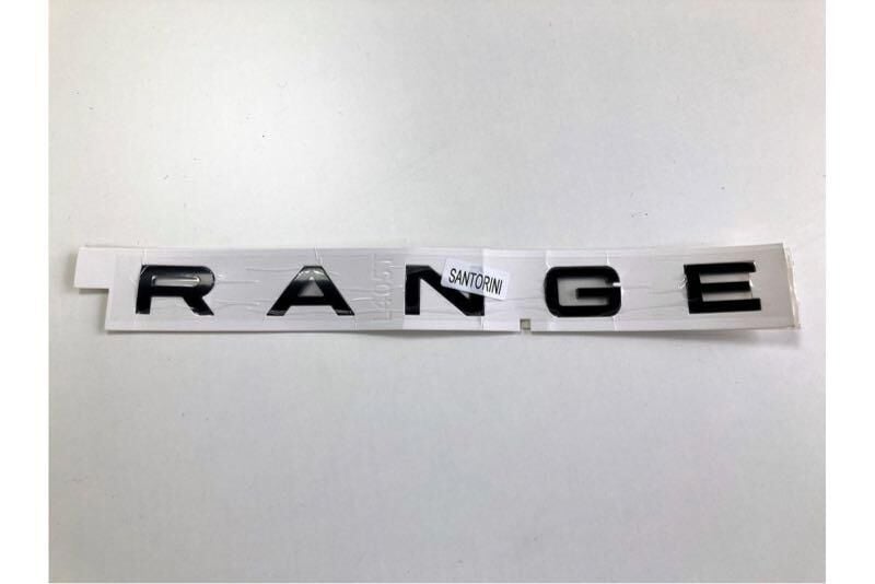 LR094384 - ARKA RANGE YAZI/SİYAH (3.0L V6/VOGUE) - Land Rover