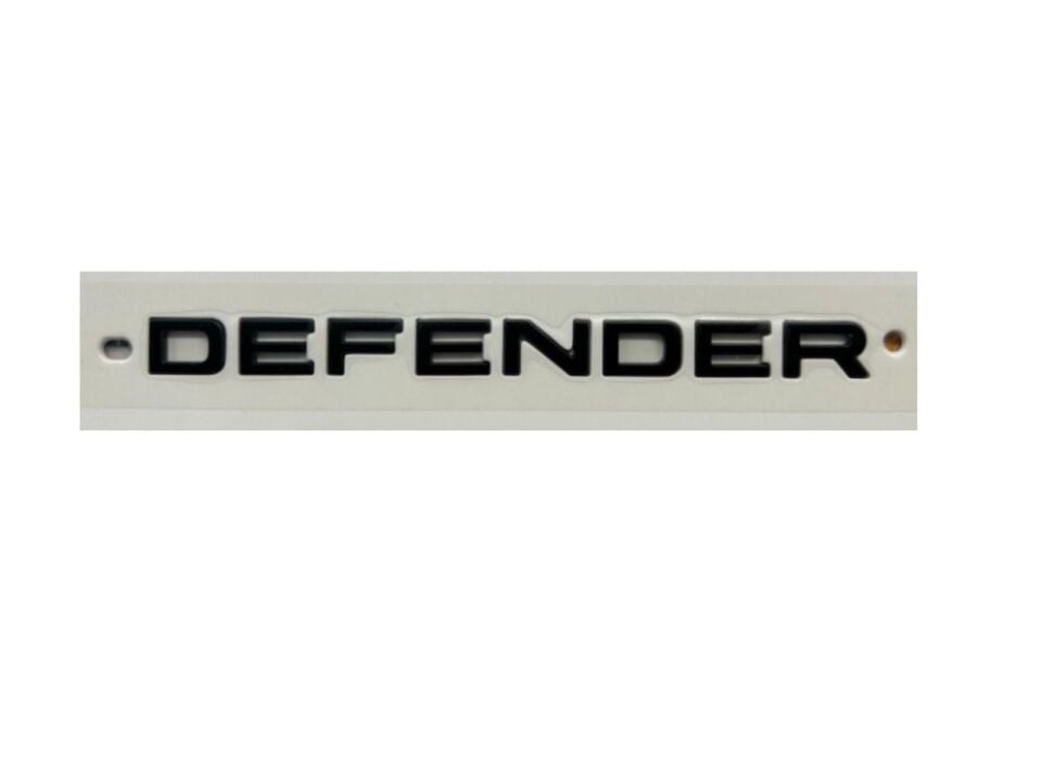 LR130736G - DEFENDER YAZISI ARKA | SİYAH (NEW DEF.) - Eurospare