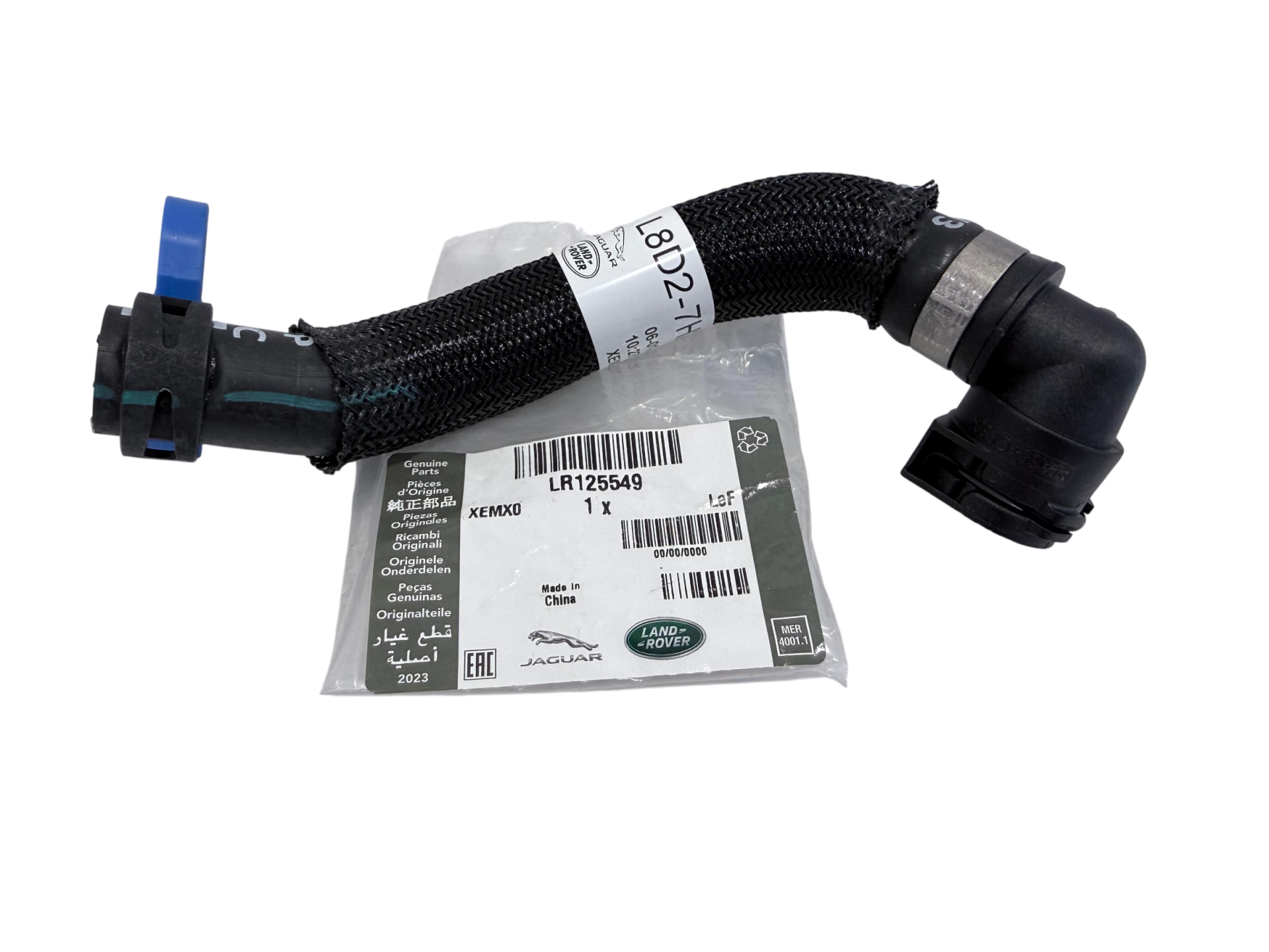LR125549 - YAĞ SOĞUTUCU HORTUMU 1.5 BNZ. (NEW EVOQUE 19>) - Land Rover