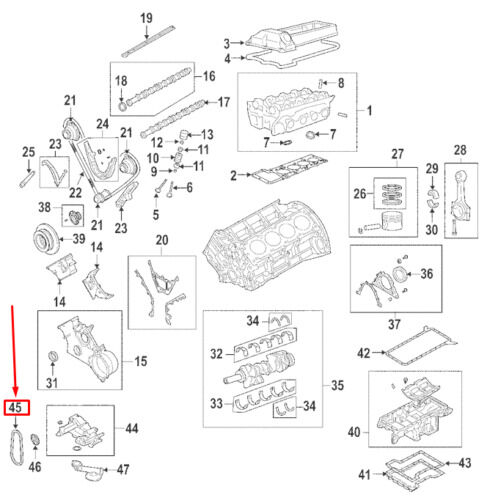LR006800G - YAĞ POMPA ZİNCİRİ 4.4 BNZ. (VOGUE) - Febi
