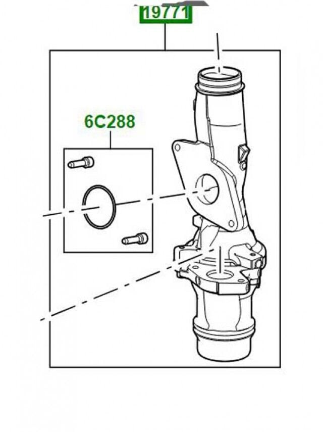 LR112417 - TURBO BYPASS VALF (2.0L) - Land Rover
