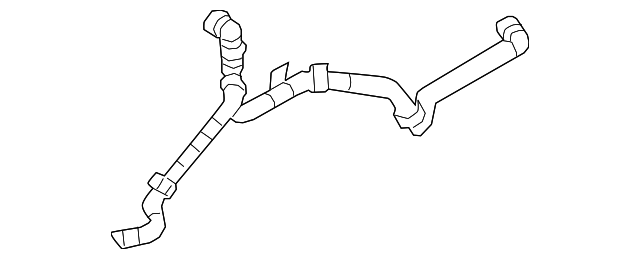 T2H20164 - RADYATÖR HORTUMU (XE/ALL NEW XF) - Jaguar