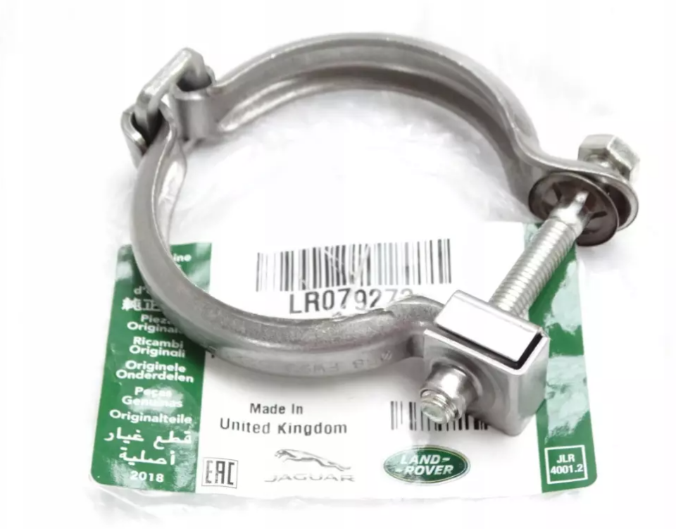 LR079273 - EGZOZ KELEPÇESİ (3.0L V6) - Land Rover