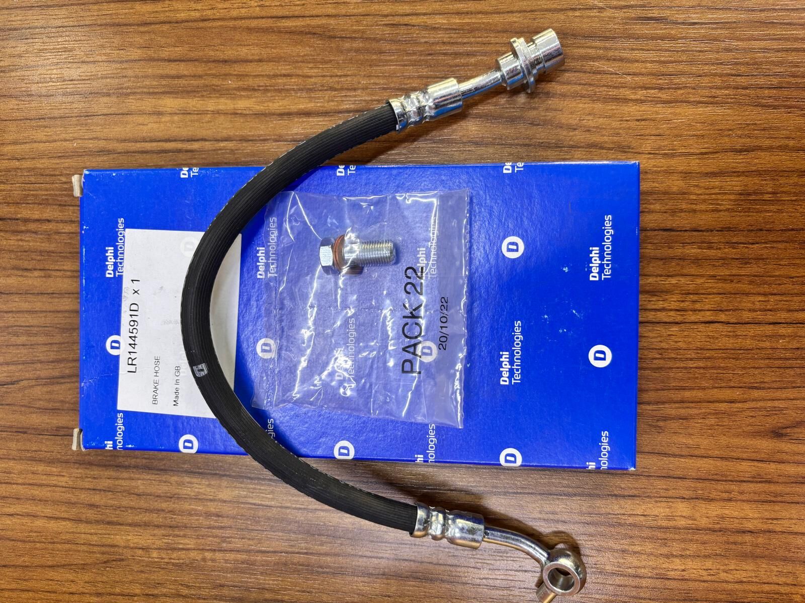 LR144591 - ARKA FREN HORTUMU SOL (VELAR) - Delphi