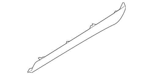 LR164840 - ARKA KAPI ALT KAPLAMASI SOL (DİSC.SPORT) - Land Rover