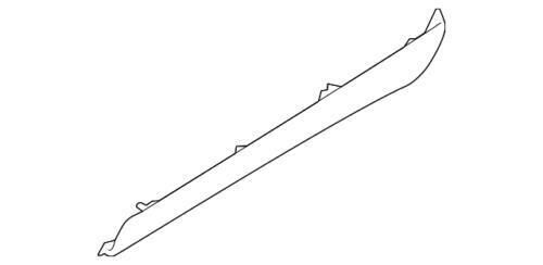 LR164840 - ARKA KAPI ALT KAPLAMASI SOL (DİSC.SPORT) - Land Rover