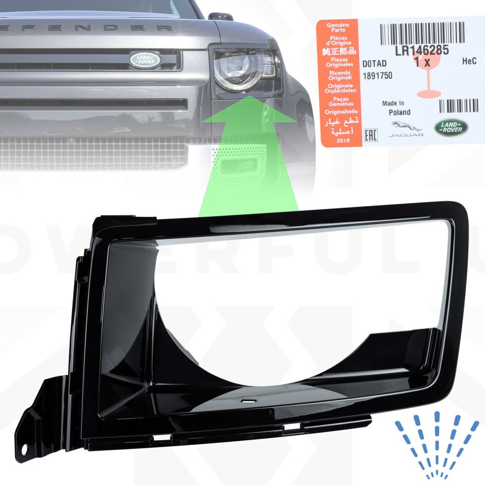 LR180931 - FAR BRAKETİ SOL (NEW DEF) - Land Rover