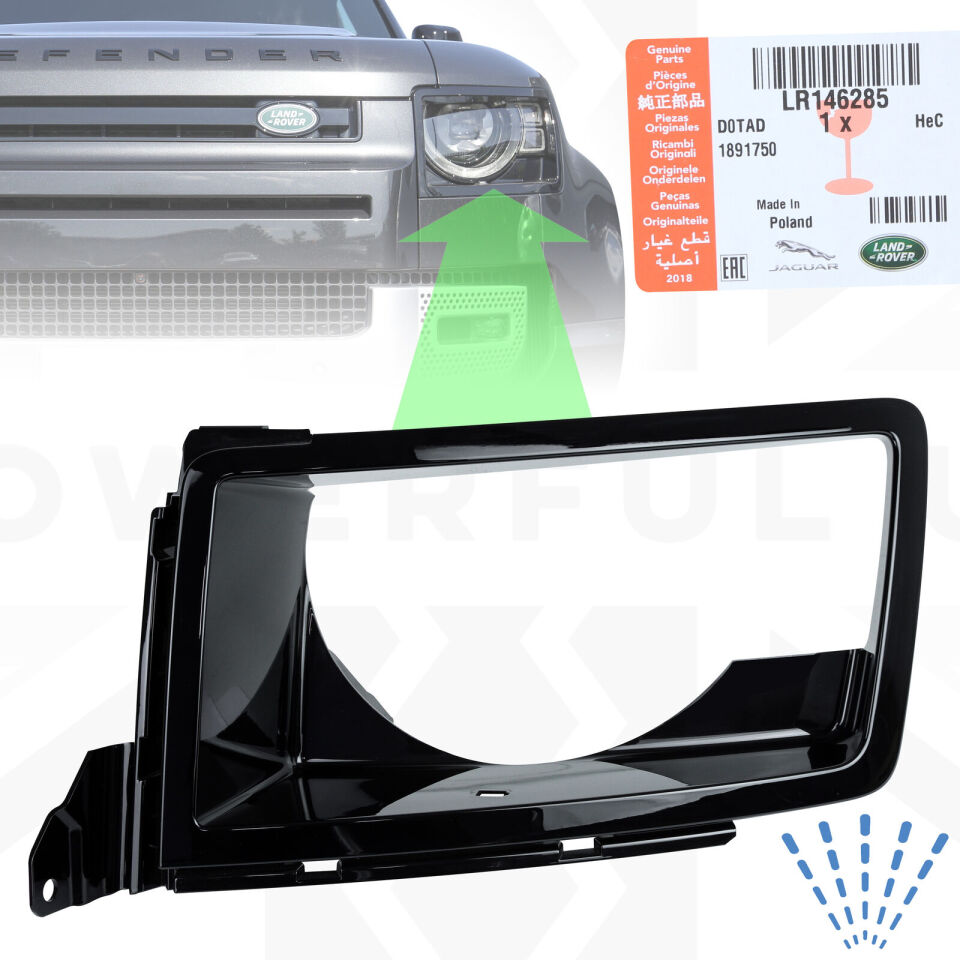 LR180931 - ÖN FAR BRAKETİ SOL (NEW DEFENDER) - Land Rover