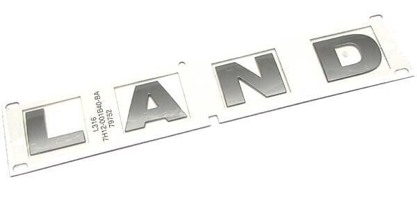 LR038657 - ÖN LAND YAZI/GÜMÜŞ(NWD4) - Land Rover