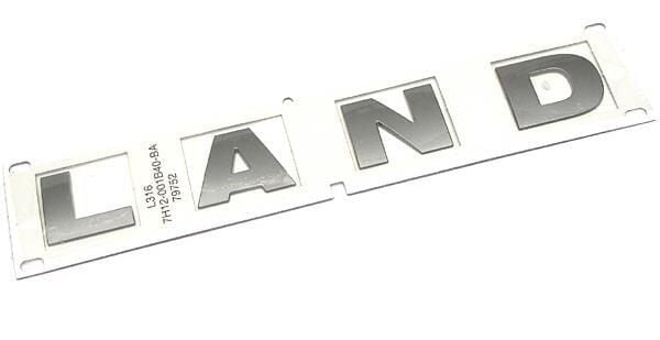 LR038657 - ÖN LAND YAZI/GÜMÜŞ(NWD4) - Land Rover