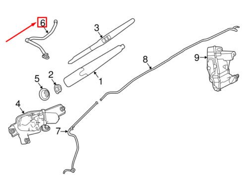 LR060000 - ARKA CAM FISKİYE (DİSCOVERY SPORT) - Land Rover