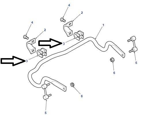 ANR3305O - ÖN VİRAJ DEMİR LASTİĞİ (4.6) - Land Rover