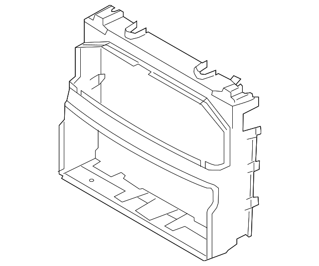 LR119551 - DEFLEKTÖR ORTA 2.0L/DZL.(DISCO/5) - Land Rover