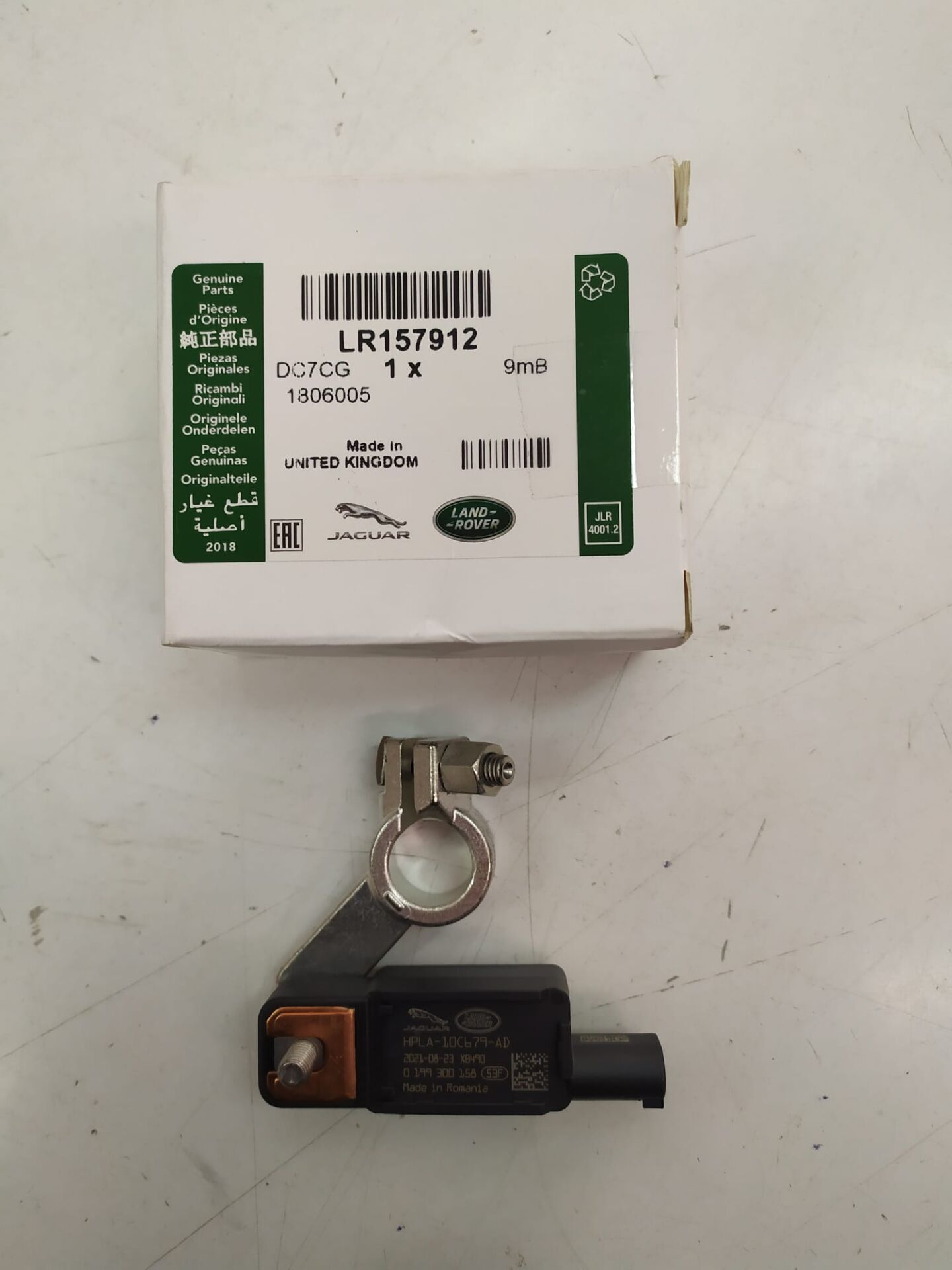 LR157912 - BMS SENSÖRÜ(DİSCO-5/VELAR/RRS/VOGUE/EVOQUE) - Land Rover