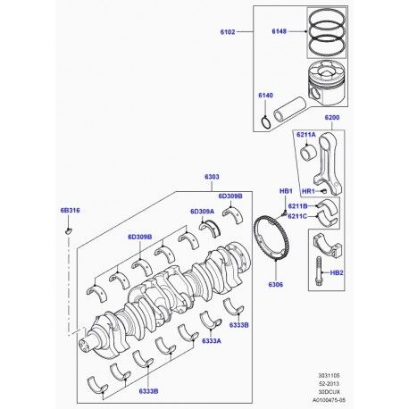 LEB000120 - ANA YATAK ALT 3.0(VOGUE) - Bearmach