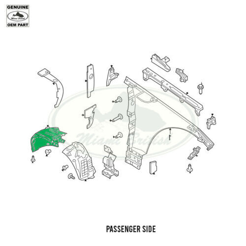 LR148254 - ÖN ÇAMURLUK DAVLUMBAZ ARKA SAĞ (3.0L V6) - Land Rover