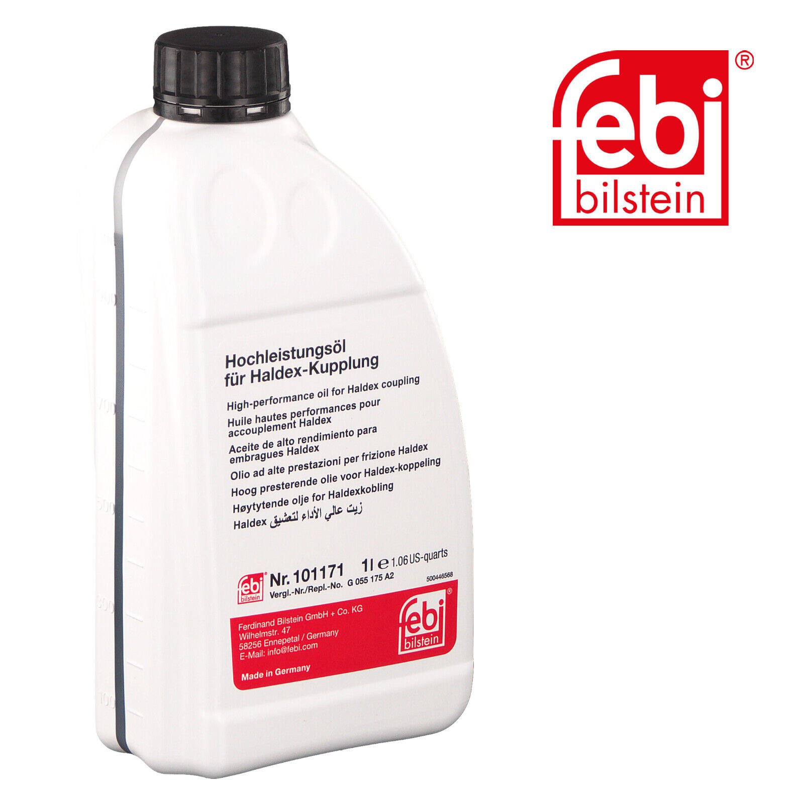 LR054941 - HALDEX YAĞI /DİFERANSİYEL 1LT (2.2/EVOQUE/FREEL.2) - Febi