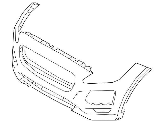 J9C27148LML - ÖN TAMPON (E-PACE) - Jaguar