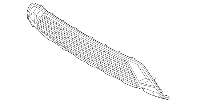 LR127551 - ÖN TAMPON IZGARASI (DİSCO-SPORT) - Land Rover