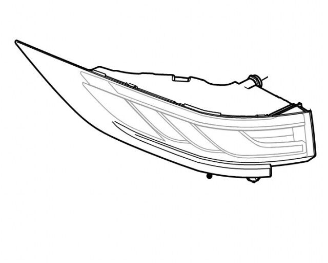 LR187472 - STOP LAMBASI DIŞ SAĞ (NEW SPORT) - Land Rover