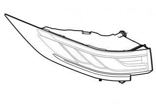 LR187478 - STOP LAMBASI DIŞ SOL (NEW SPORT) - Land Rover