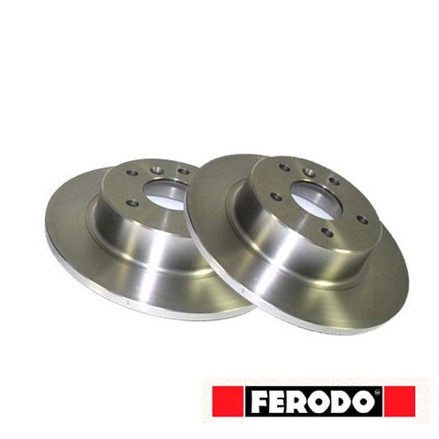 SDB000470F - ARKA FREN DİSKİ (4.6/V8/TD5) - Ferodo