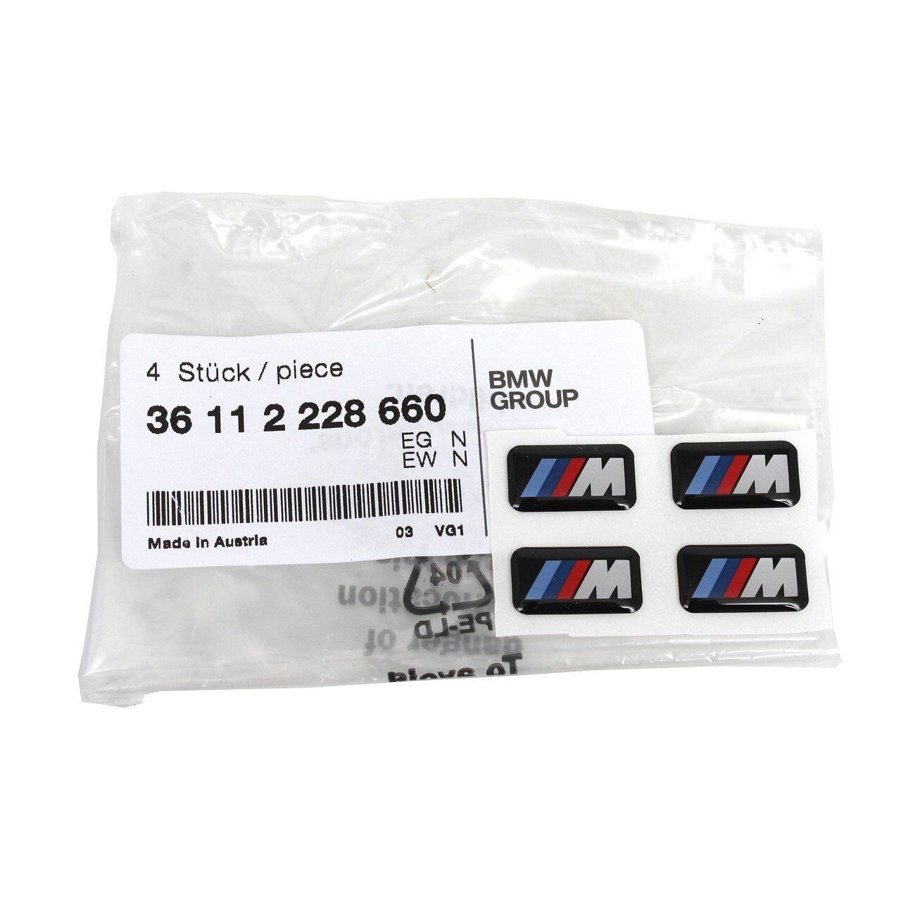 36112228660 - BMW ///M JANT LOGOSU - BMW Group