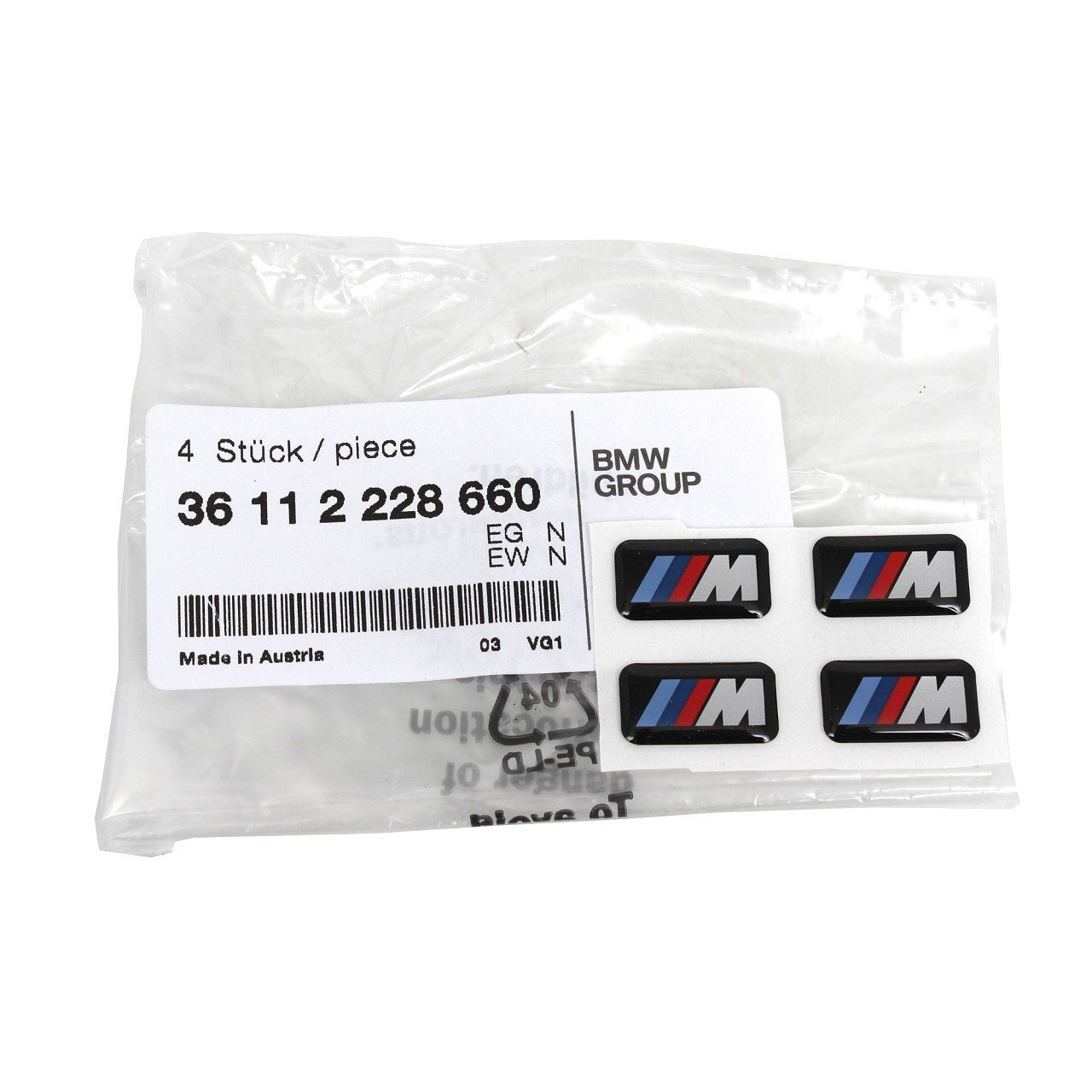 36112228660 - BMW ///M JANT LOGOSU - BMW Group