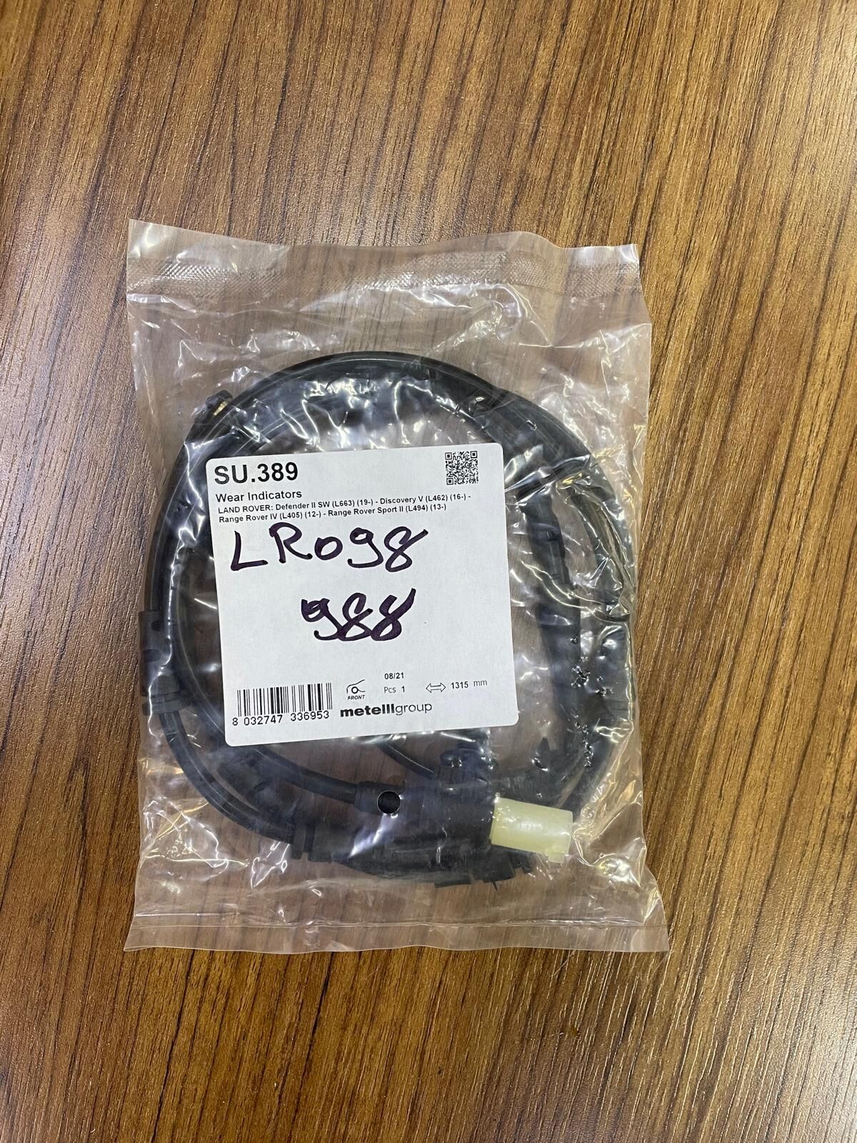 LR098988 - ÖN BALATA FİŞİ (NEW DEFENDER) - Cifam