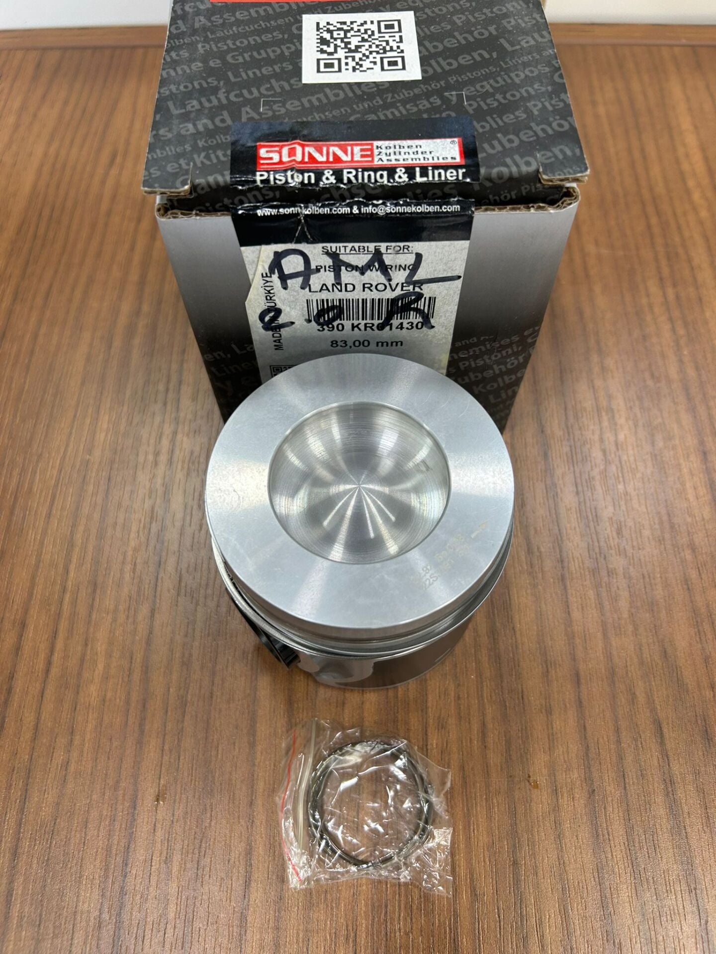 AML 2.0R - PİSTON & SEKMAN 2.0 DZL STD. 180 PS (RRS/DISCO-5/VELAR) - Nüral
