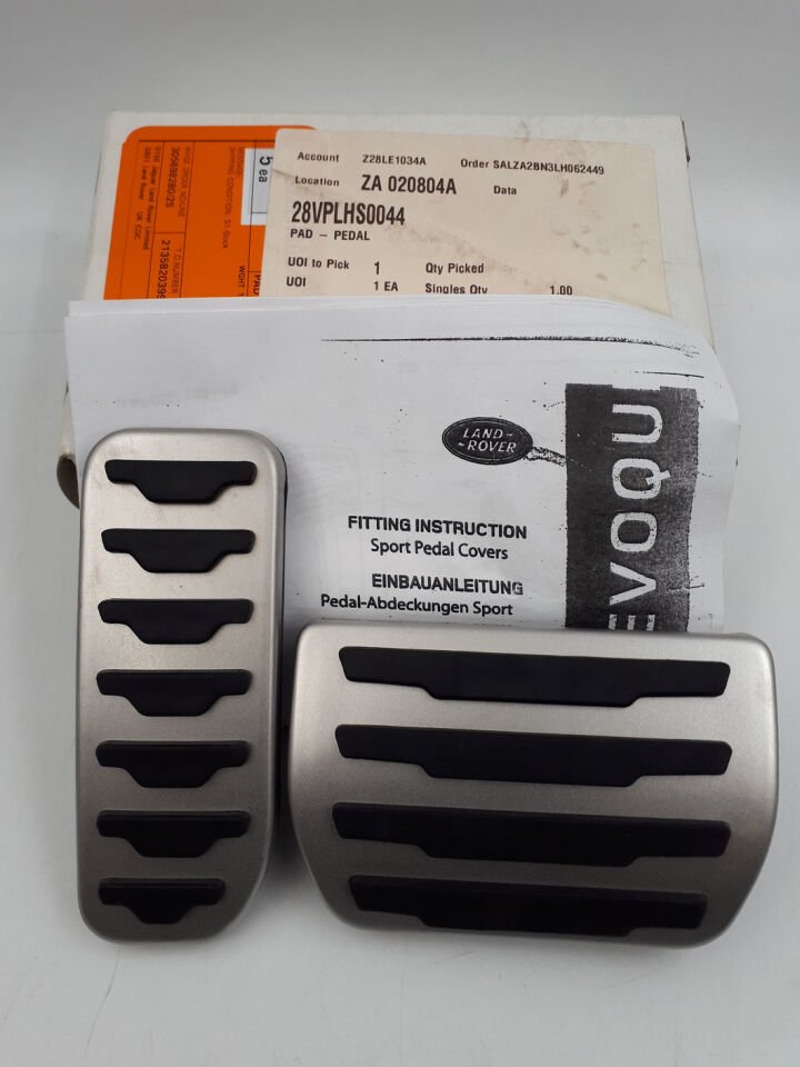 VPLHS0044 - PEDAL LASTİK KİTİ (EVOQUE) - Land Rover