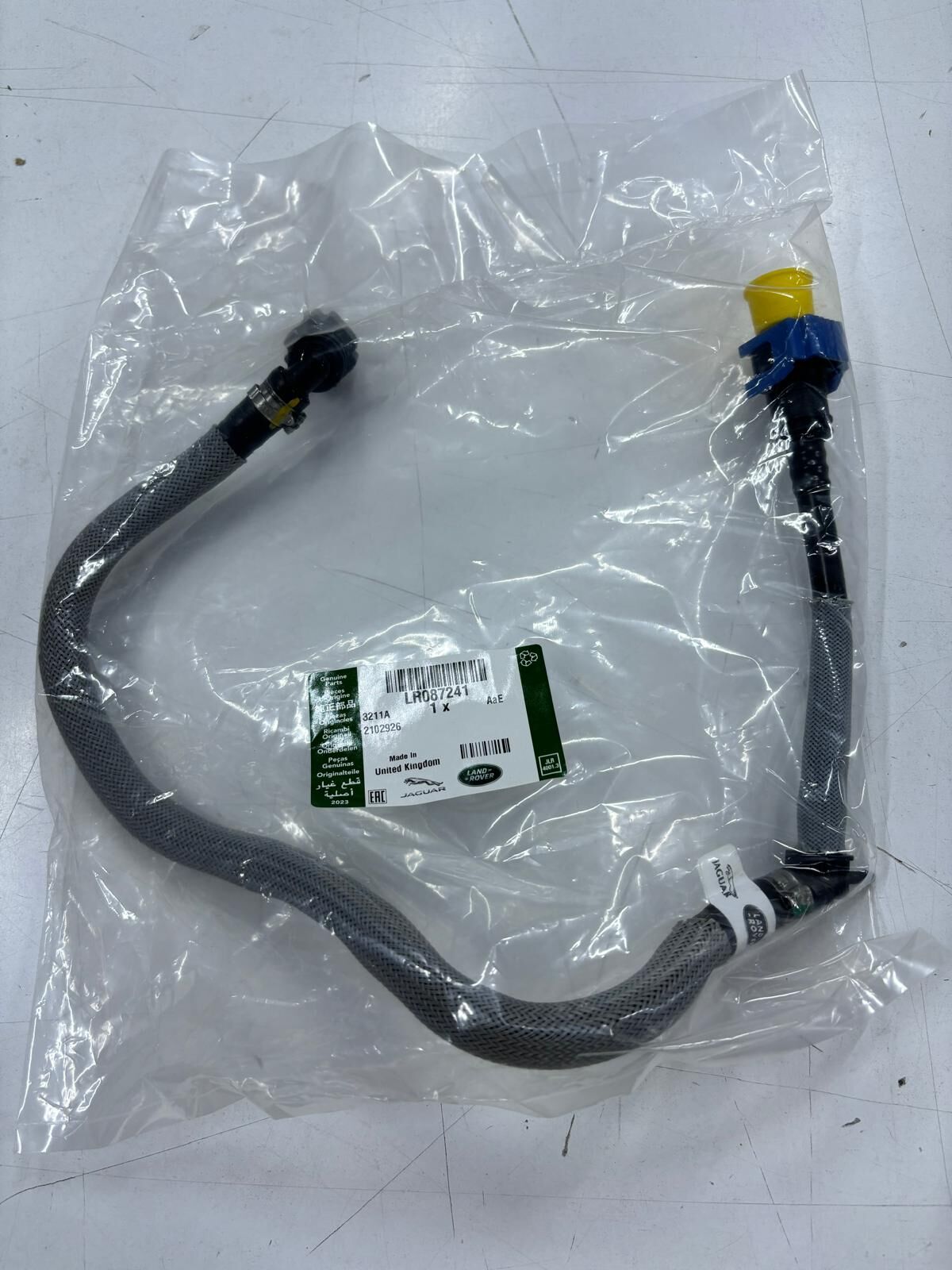 LR087241 - MAZOT GERİ DÖNÜŞ HORTUMU 2.0 DZL.(NEW DEF./DİSCO-5/VELAR) - Land Rover