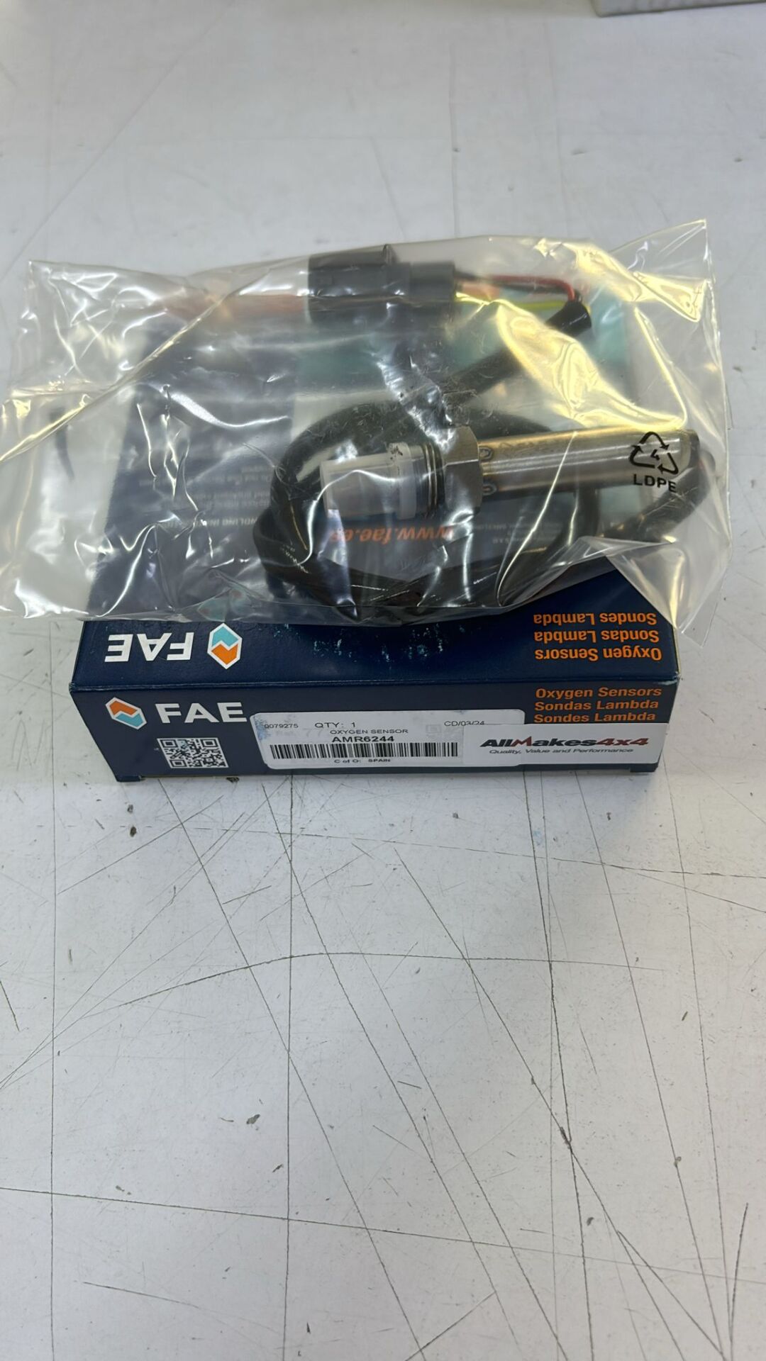 AMR6244 - OKSİJEN SENSÖRÜ WA (4.6) - Fae