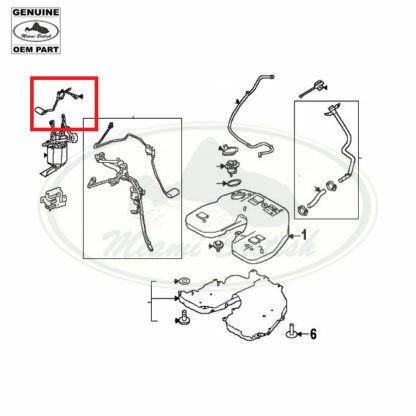 LR124691 - DEPO ŞAMANDIRASI SAĞ ( RRS/VOGUE 72015 ) - Land Rover