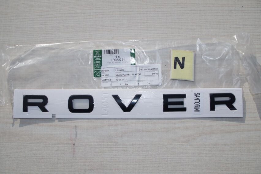 LR052721 - ARKA ROVER YAZI/SİYAH (3.0L V6/VOGUE) - Land Rover